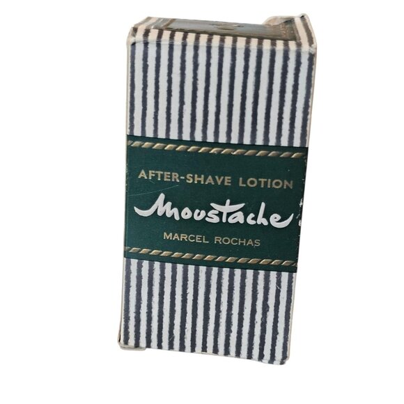 Moustache After-Shave Lotion 413 Marcel Rochas Paris 2 oz France 95% Full - Picture 5 of 11